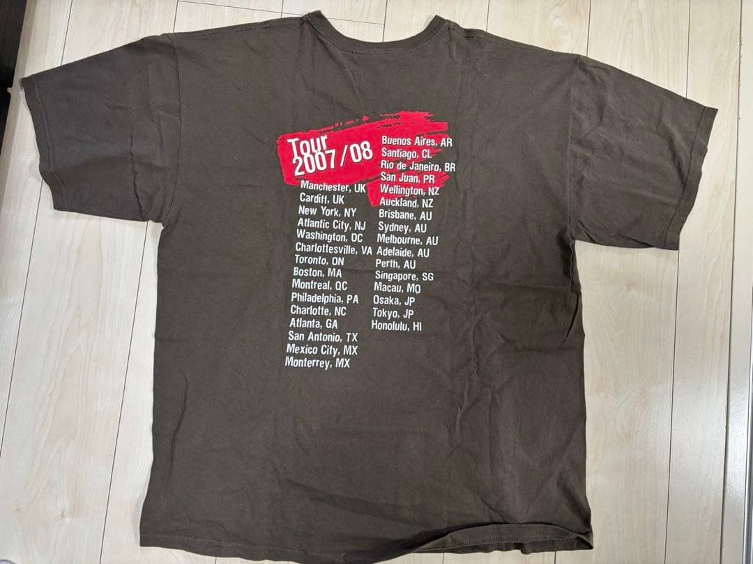THE POLICE 2007年ツアー Tシャツ