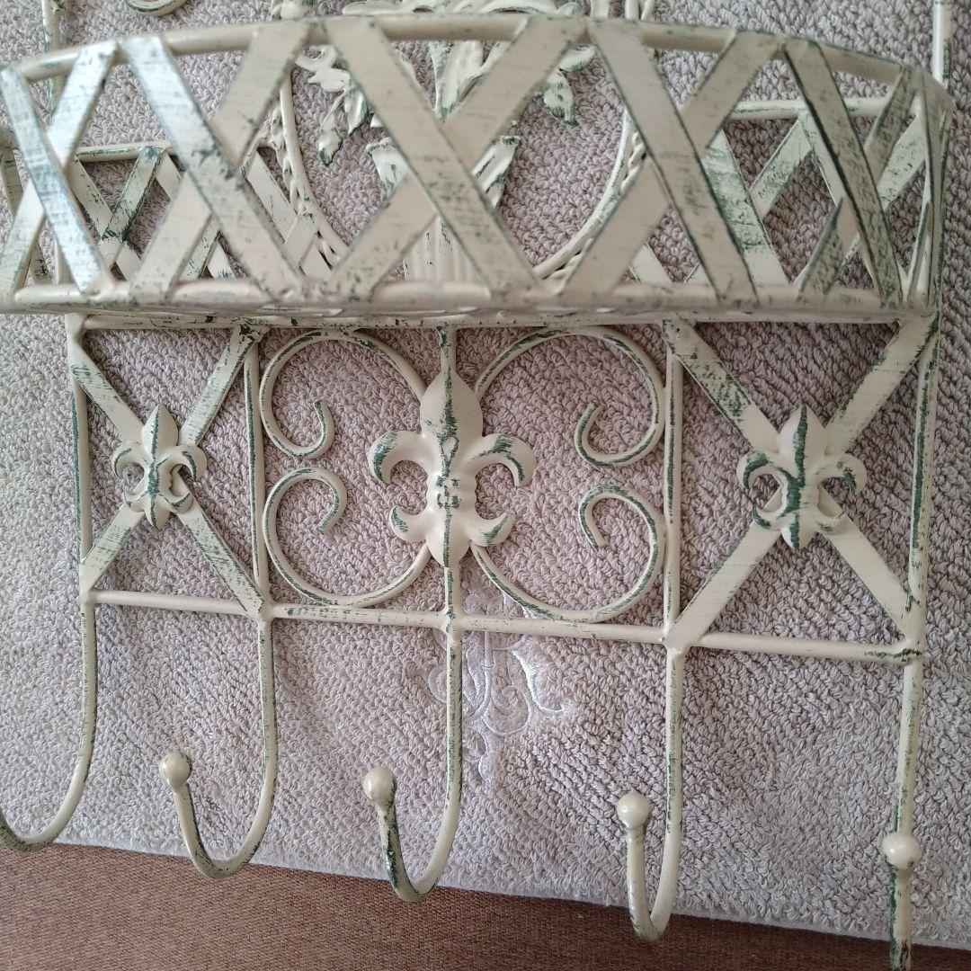 アイアン飾り棚　ラック