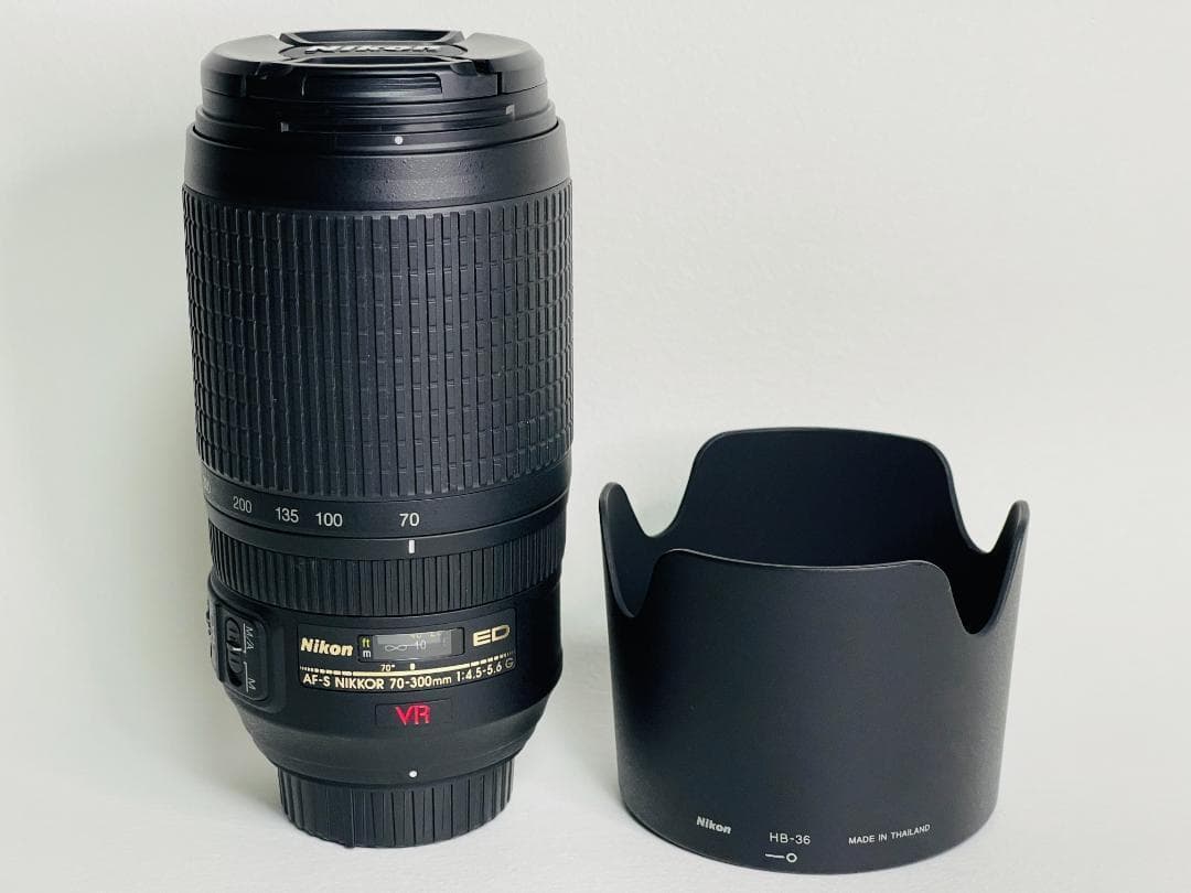 Nikon AF-S NIKKOR 70-300mm VR レンズ 美品 動作品