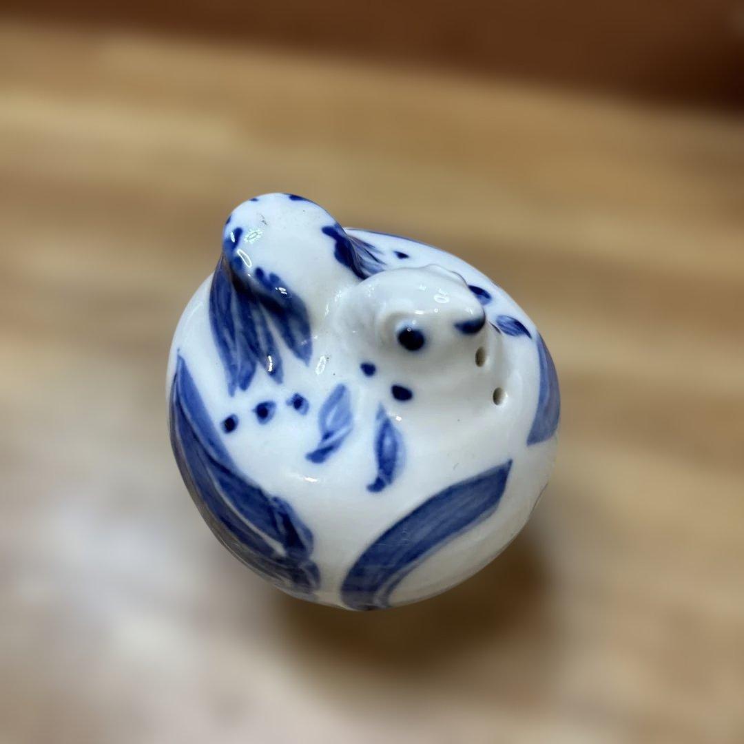 鳩モチーフ調味料入れセット　生活の木　　　 　　バラ不可