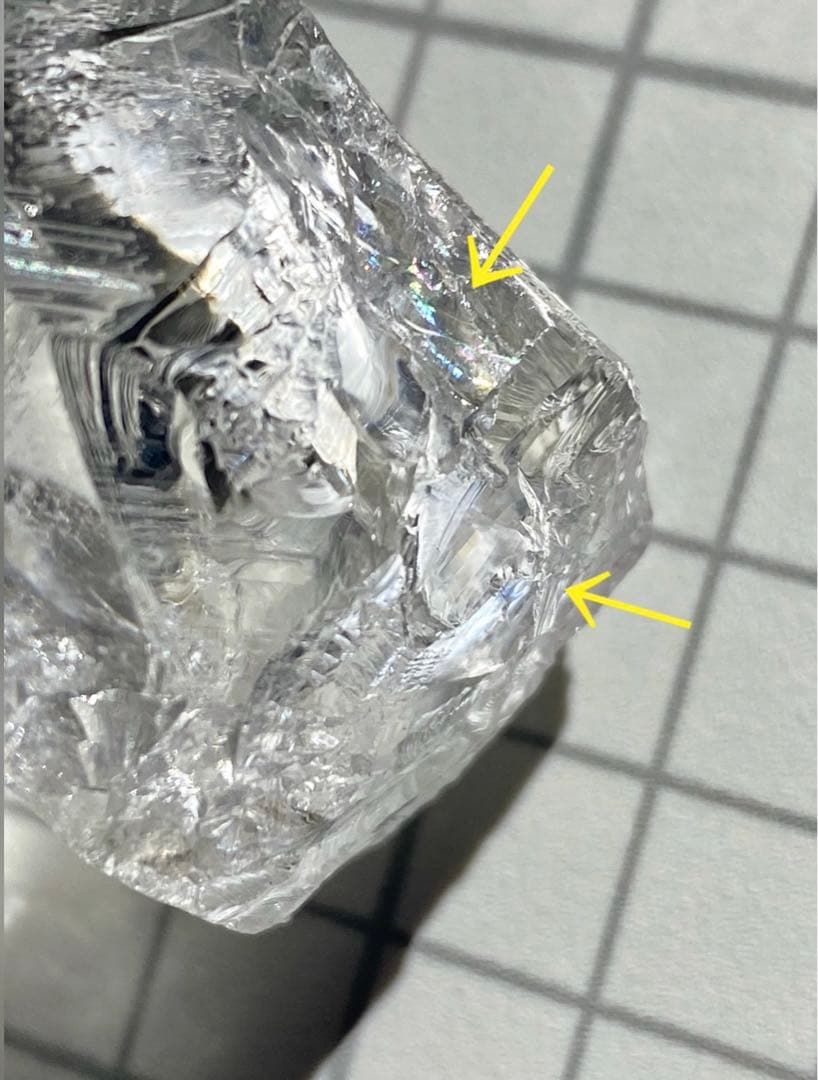 ゼッカ•デ•ソウザ産　ダウクリスタル　天然石　水晶　タオ　マスタークリスタル