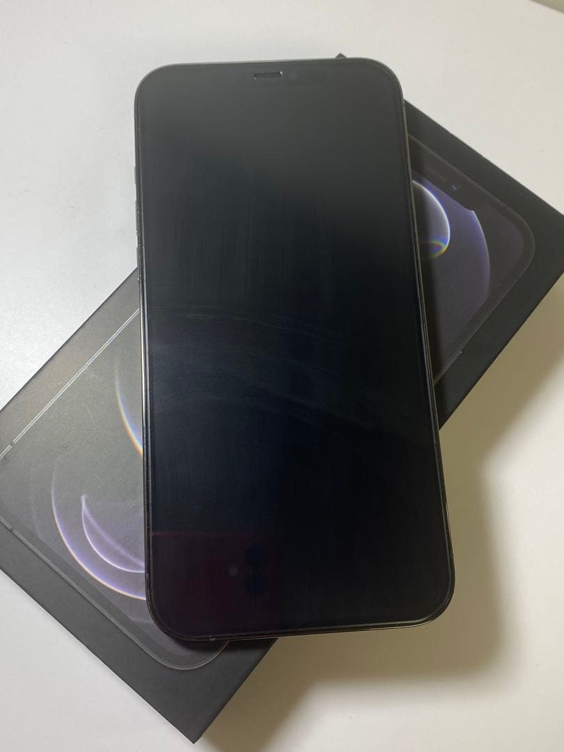 iPhone 12Pro Max グラファイト256GB Simフリー