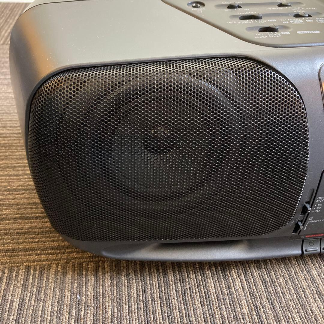 SHARP CD ステレオダブルカセット QT-80CD 時刻表示未確認