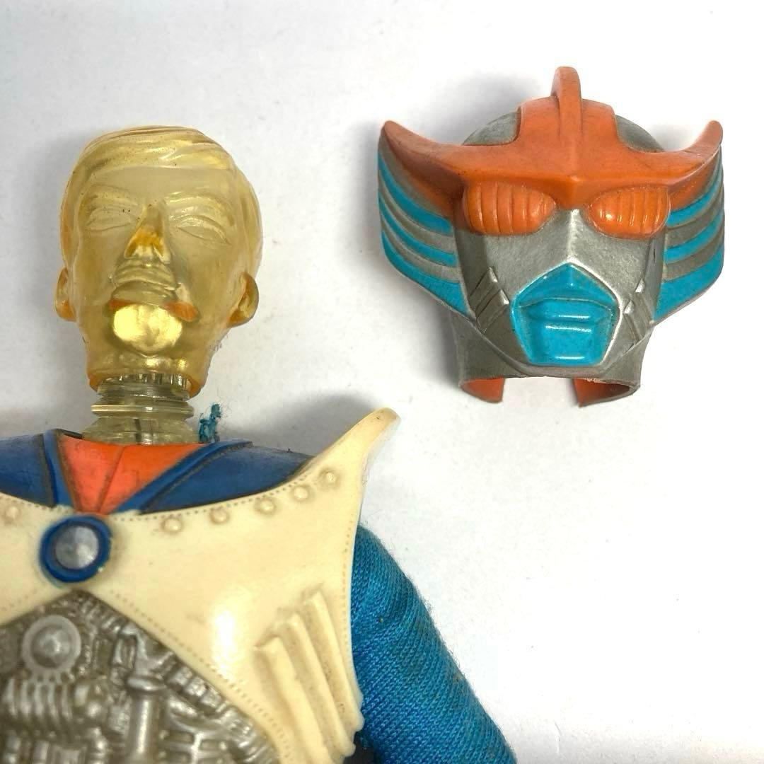 昭和　1970年台製　当時物　変身サイボーグ　　スペーシーX1 フィギュア