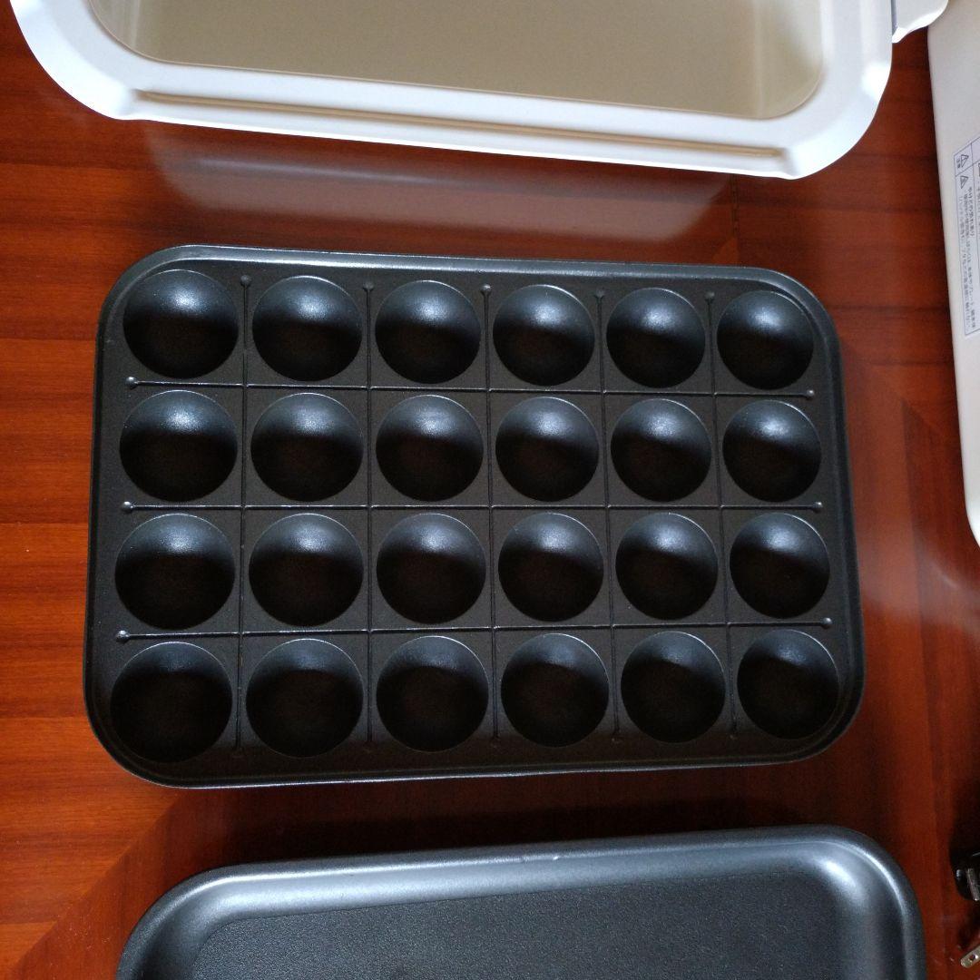 【BRUNO】ホットプレート セラミックコート深鍋 ＋ たこ焼きプレート