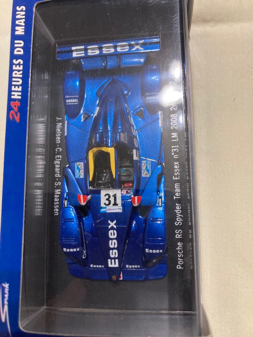 スパーク 1/43 ポルシェRSスパイダー LM2008 No.31 クラス2位