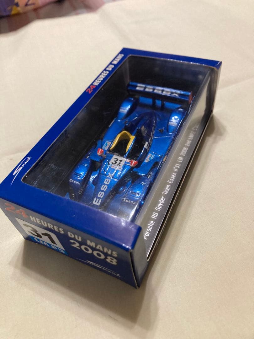 スパーク 1/43 ポルシェRSスパイダー LM2008 No.31 クラス2位