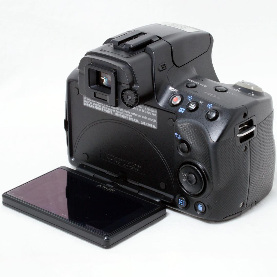 ⭐️良品⭐️SONY ソニー α55 ダブルズーム★可動式液晶＆手振れ補正★