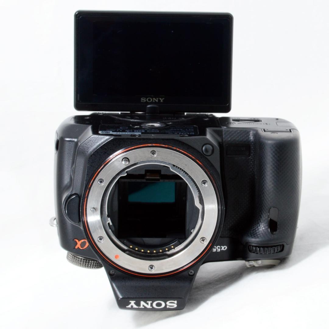 ⭐️良品⭐️SONY ソニー α55 ダブルズーム★可動式液晶＆手振れ補正★