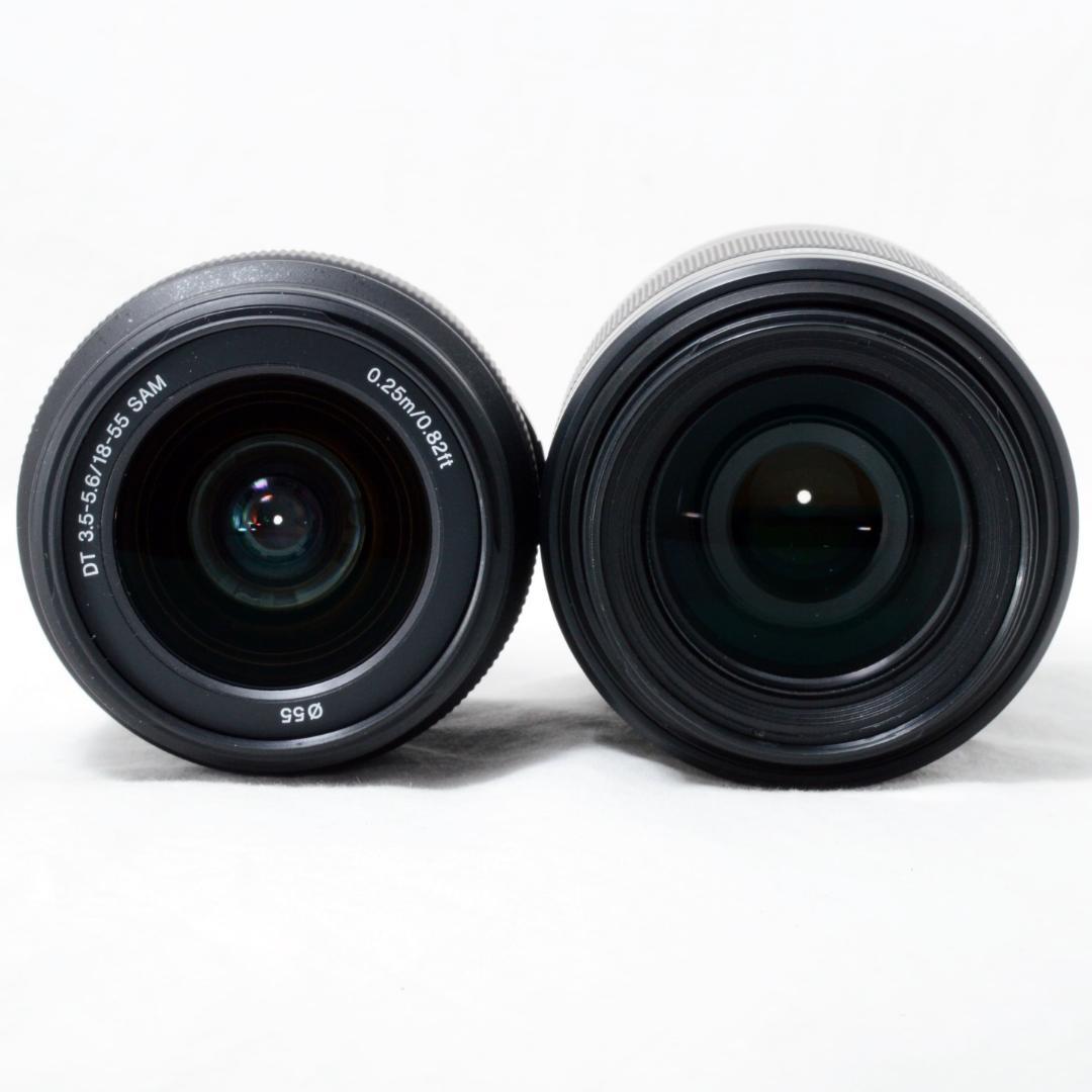 ⭐️良品⭐️SONY ソニー α55 ダブルズーム★可動式液晶＆手振れ補正★
