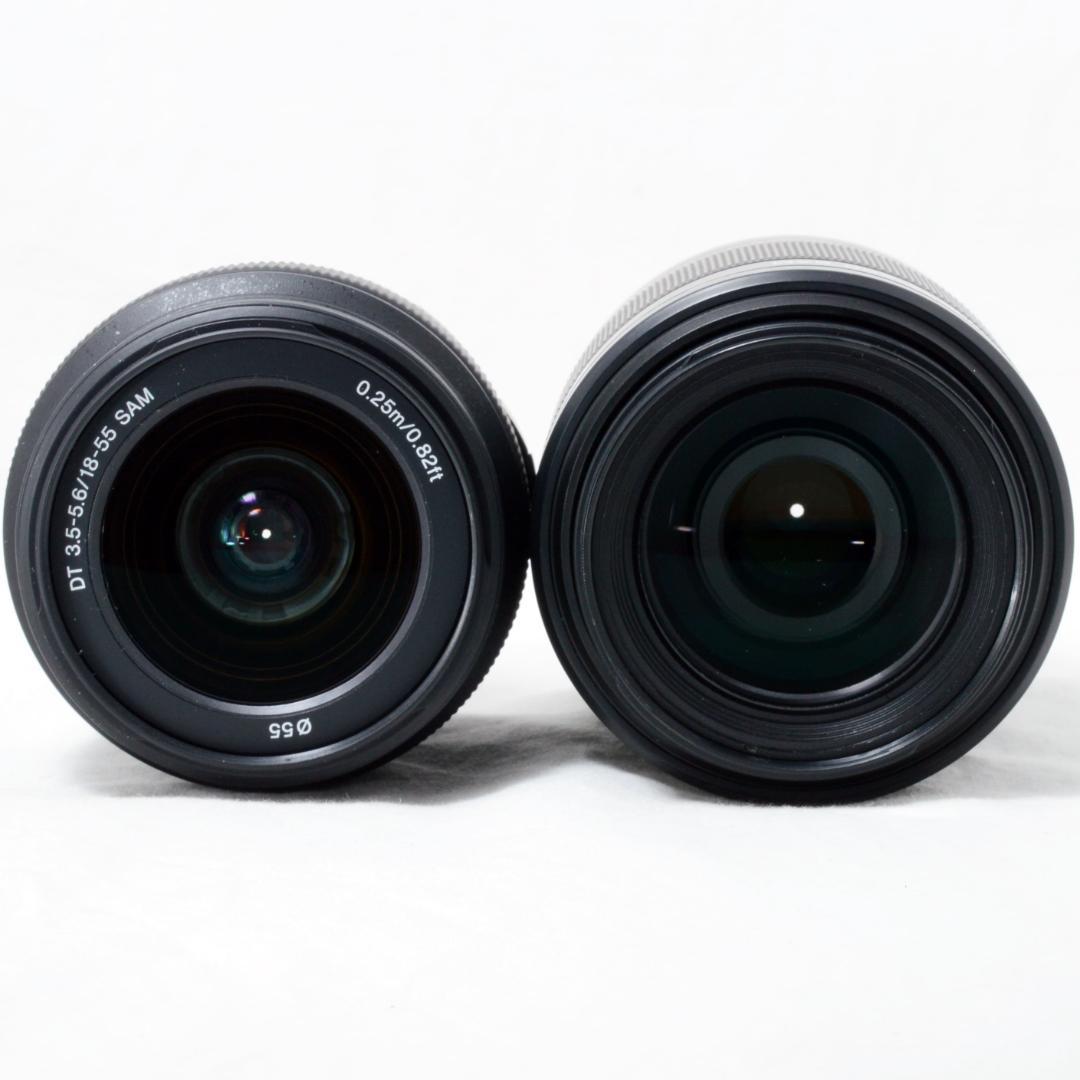 ⭐️良品⭐️SONY ソニー α55 ダブルズーム★可動式液晶＆手振れ補正★