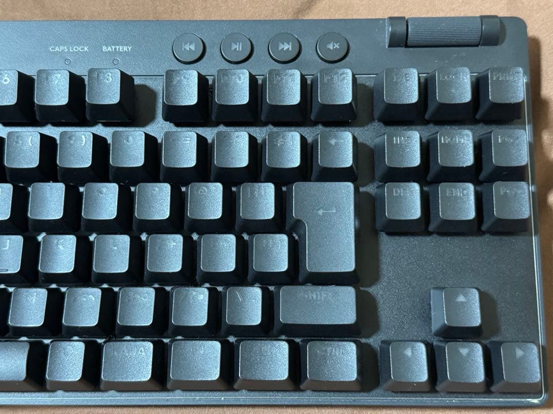 Logicool Gpro lightspeed タクタイル