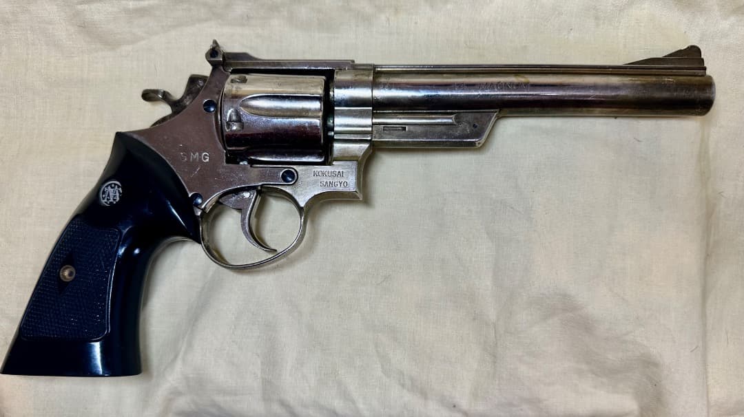 【コクサイ】S&W・44マグナム ・SMG・トイガン モデルガン ・金属製