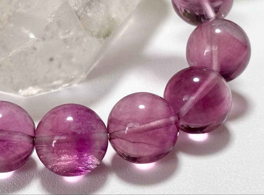 究極品質　異世界に煌めく幻想郷　バイカラーピンクパープルプレミアムフローライト