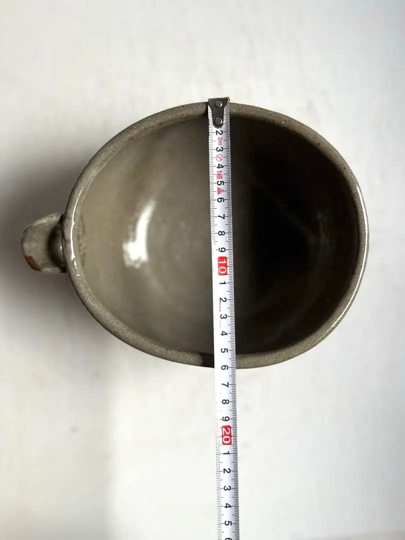 108 田中佐次郎 山瀬窯 絵唐津片口 大振り 鉢 民芸 唐津焼 未使用 金継ぎ