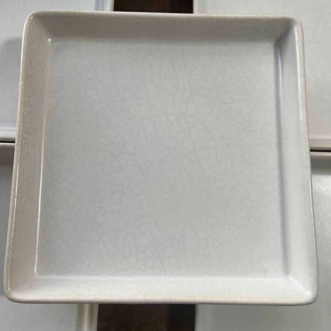 角皿　平皿　取り皿　【まとめ売り2種10枚】