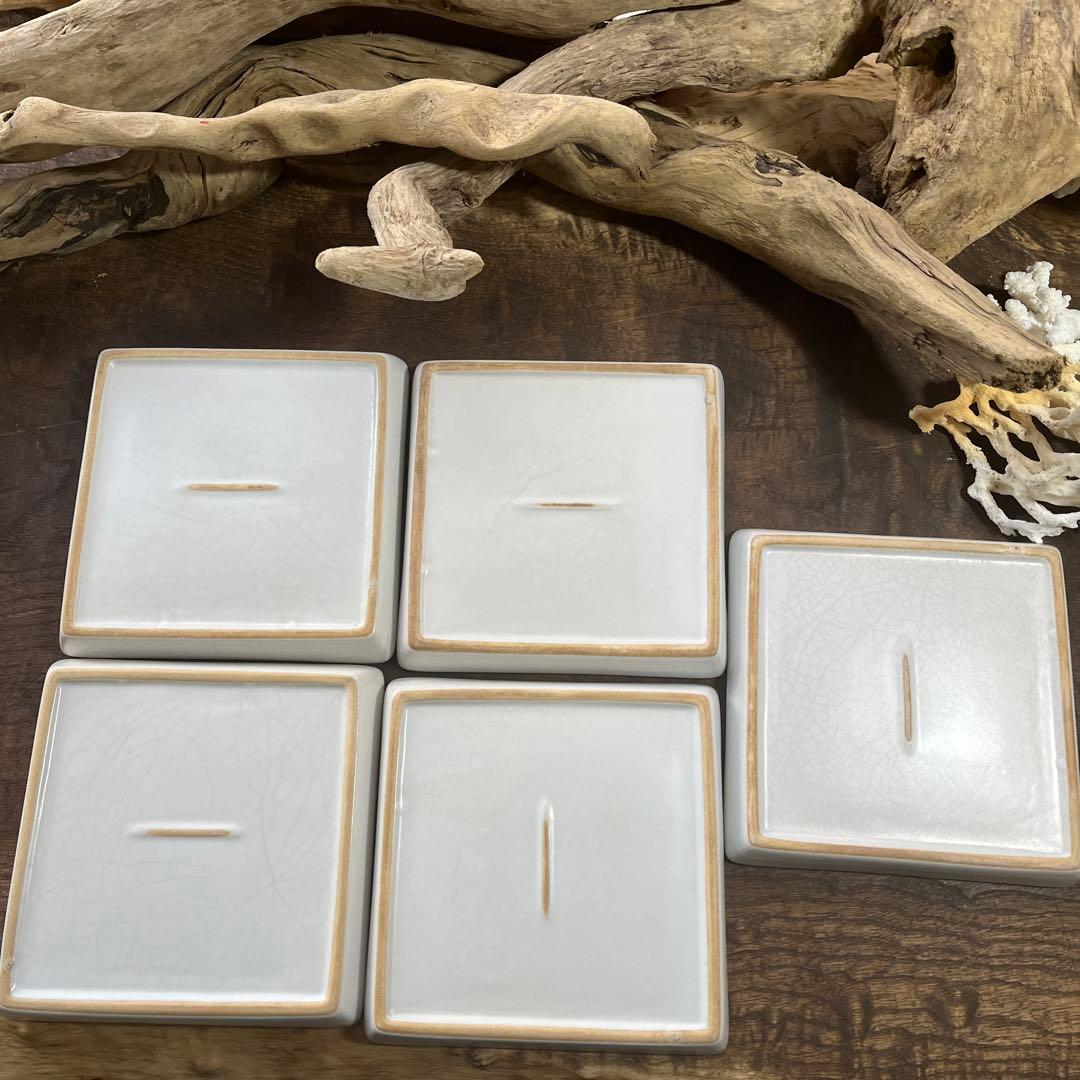 角皿　平皿　取り皿　【まとめ売り2種10枚】