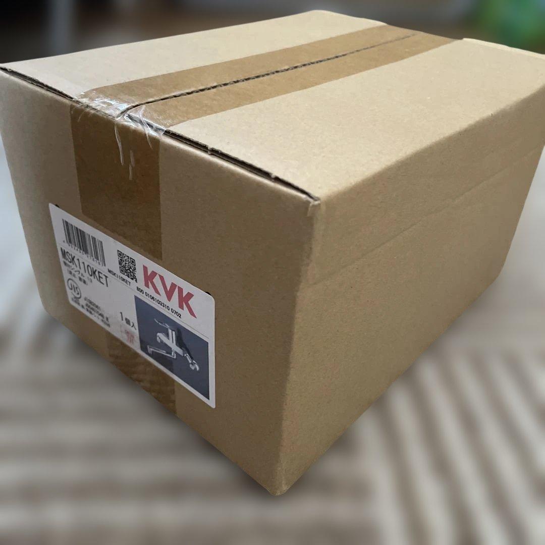 KVK　MSK110KET　キッチン用シングルレバー式混合栓（eレバー）