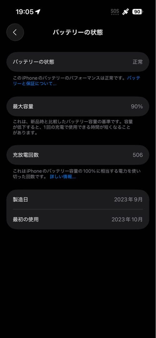 iPhone15Pro ナチュラルチタニウム　128GB