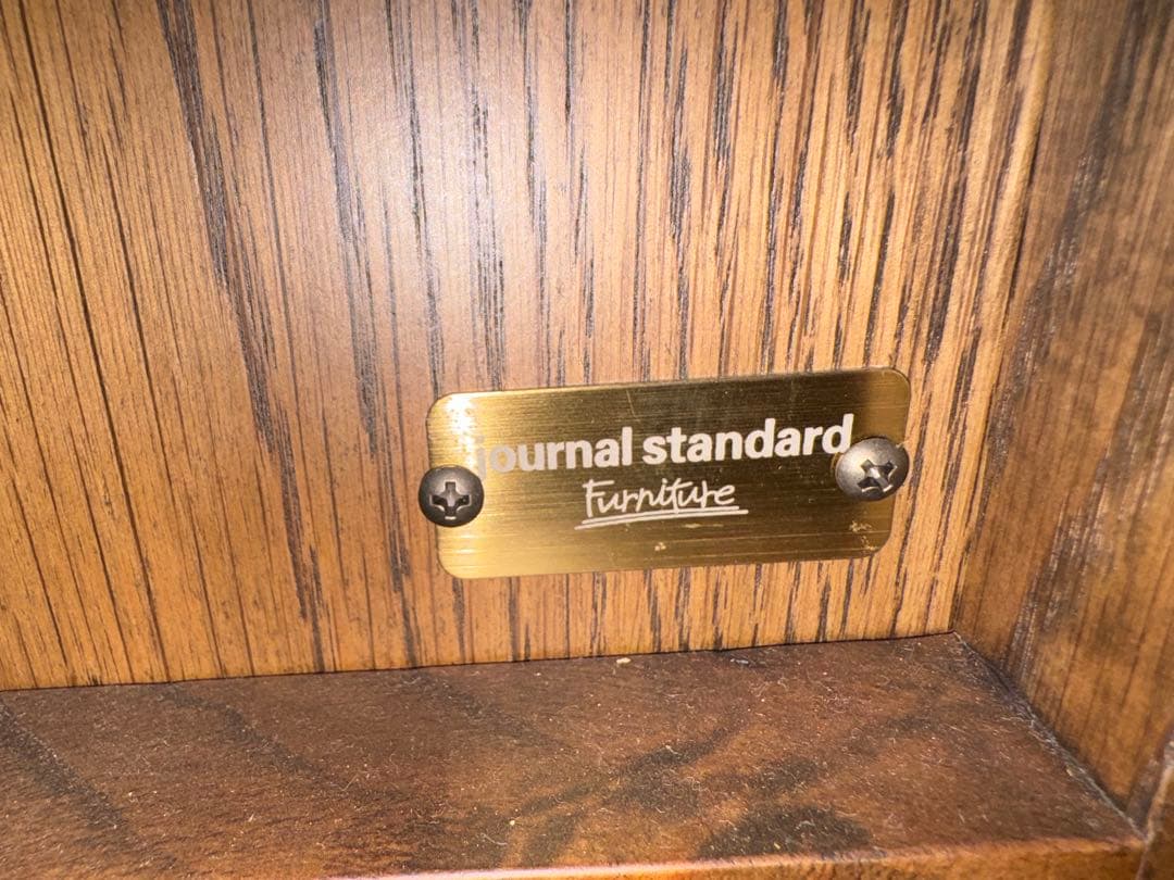 【りんりん様】ジャーナルスタンダードファニチャー／木製シェルフ／引き出し付き