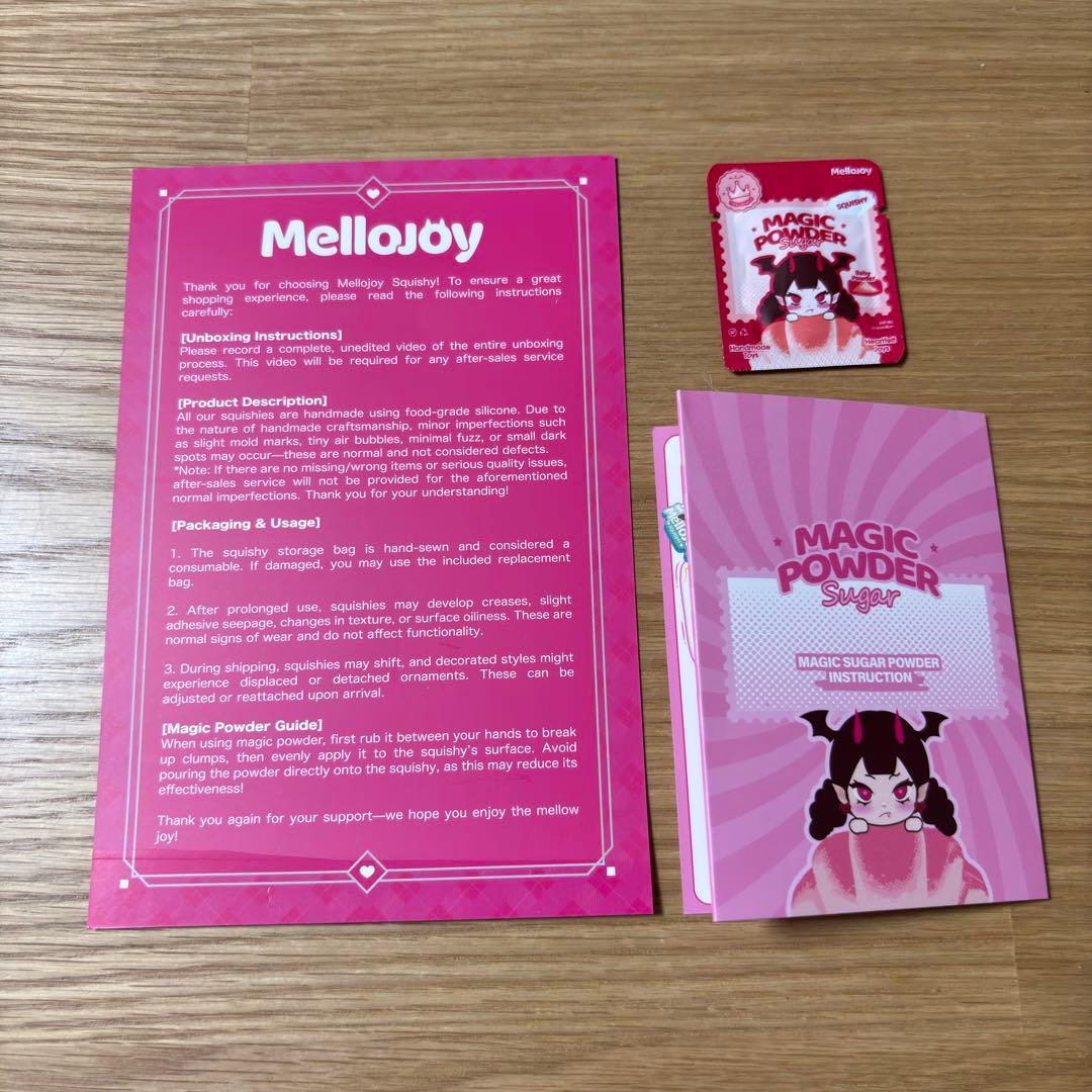 メロジョイ　ぱんぱんパンケーキ　クリームワッフル　mellojoy スクイーズ