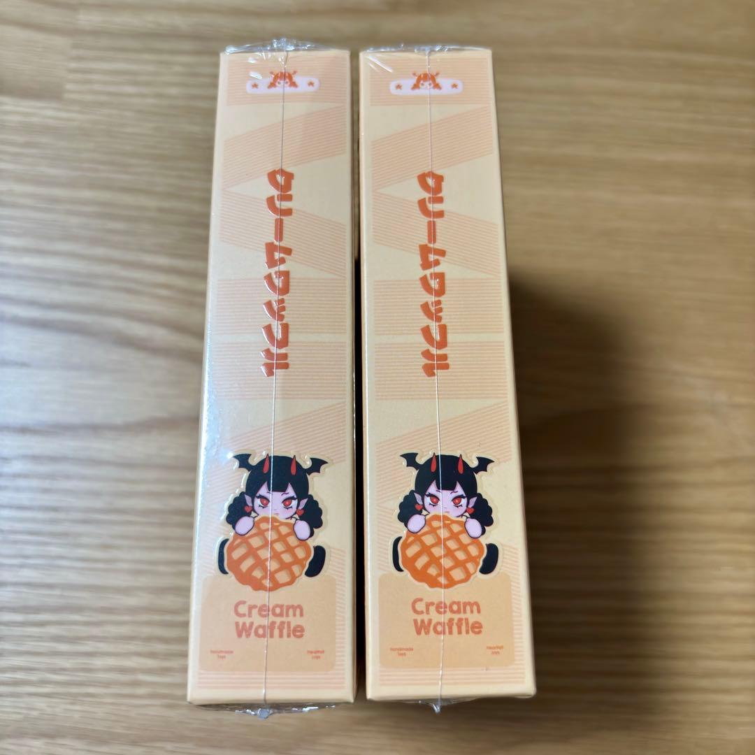 メロジョイ　ぱんぱんパンケーキ　クリームワッフル　mellojoy スクイーズ