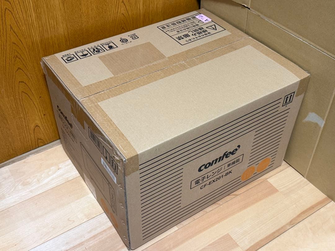 コンフィー COMFEE 電子レンジ 17L CF-EX201-BK ブラック