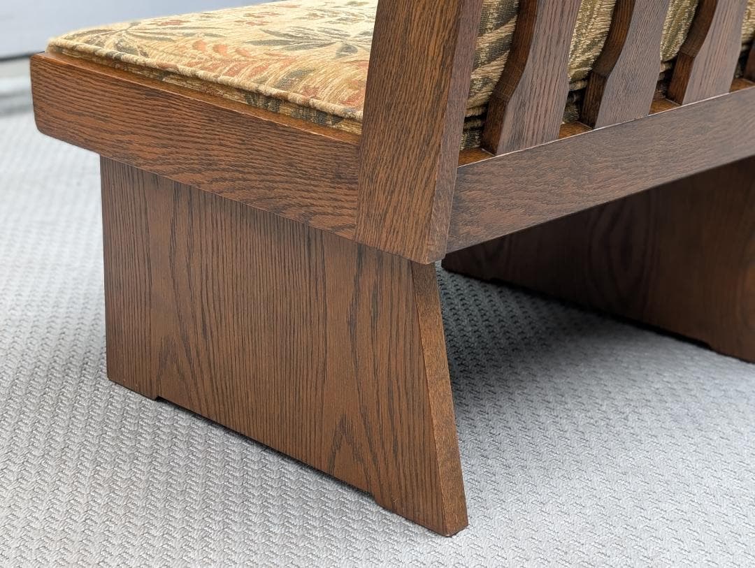 2脚セット☆三越家具／カントリーハウス／三越ブルージュ／サイドチェア／2Pソファ