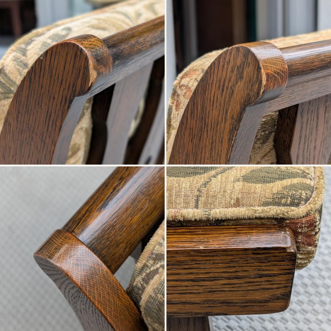 2脚セット☆三越家具／カントリーハウス／三越ブルージュ／サイドチェア／2Pソファ