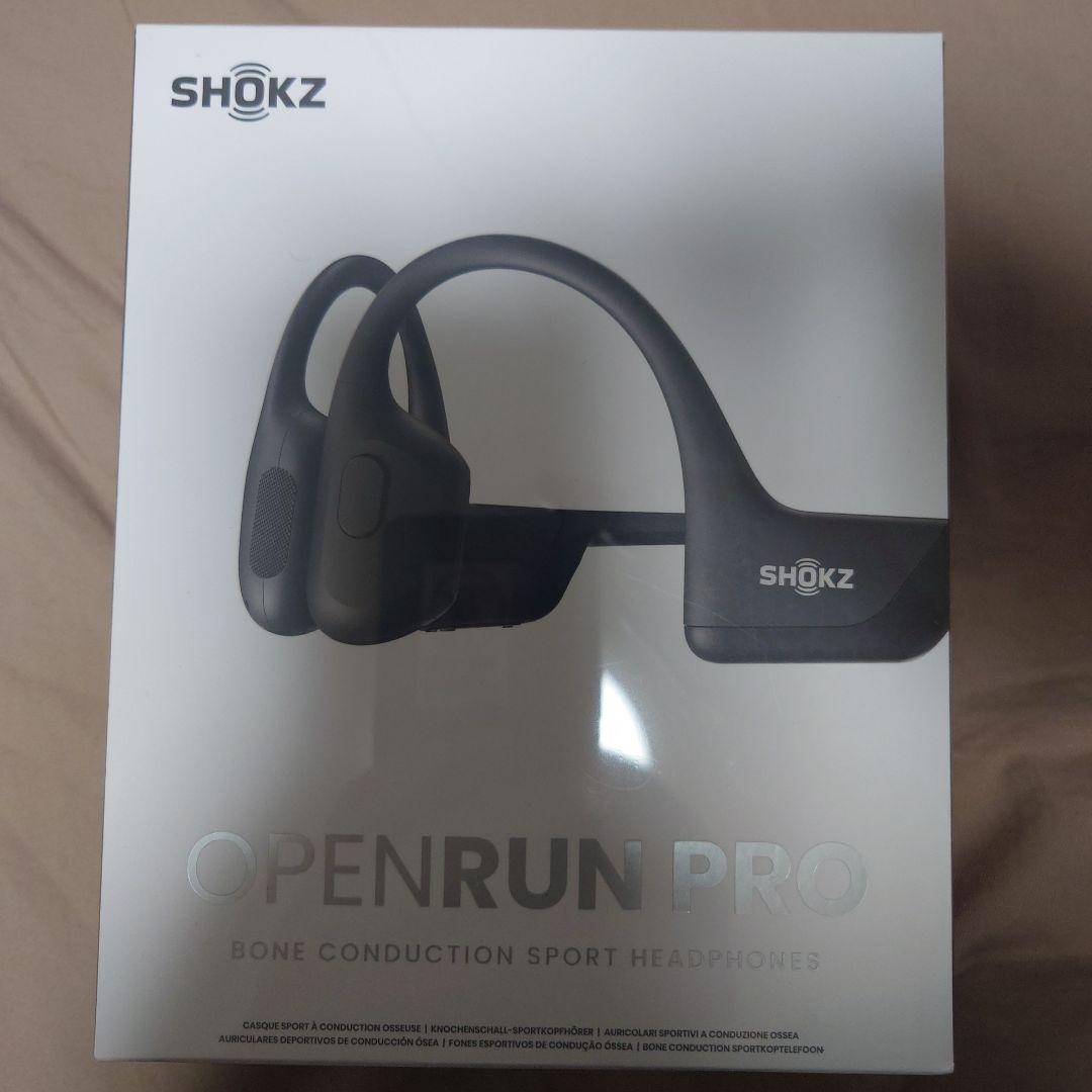 サ*リ様 【新品未開封】SHOKZ OPENRUN PRO 骨伝導イヤホン