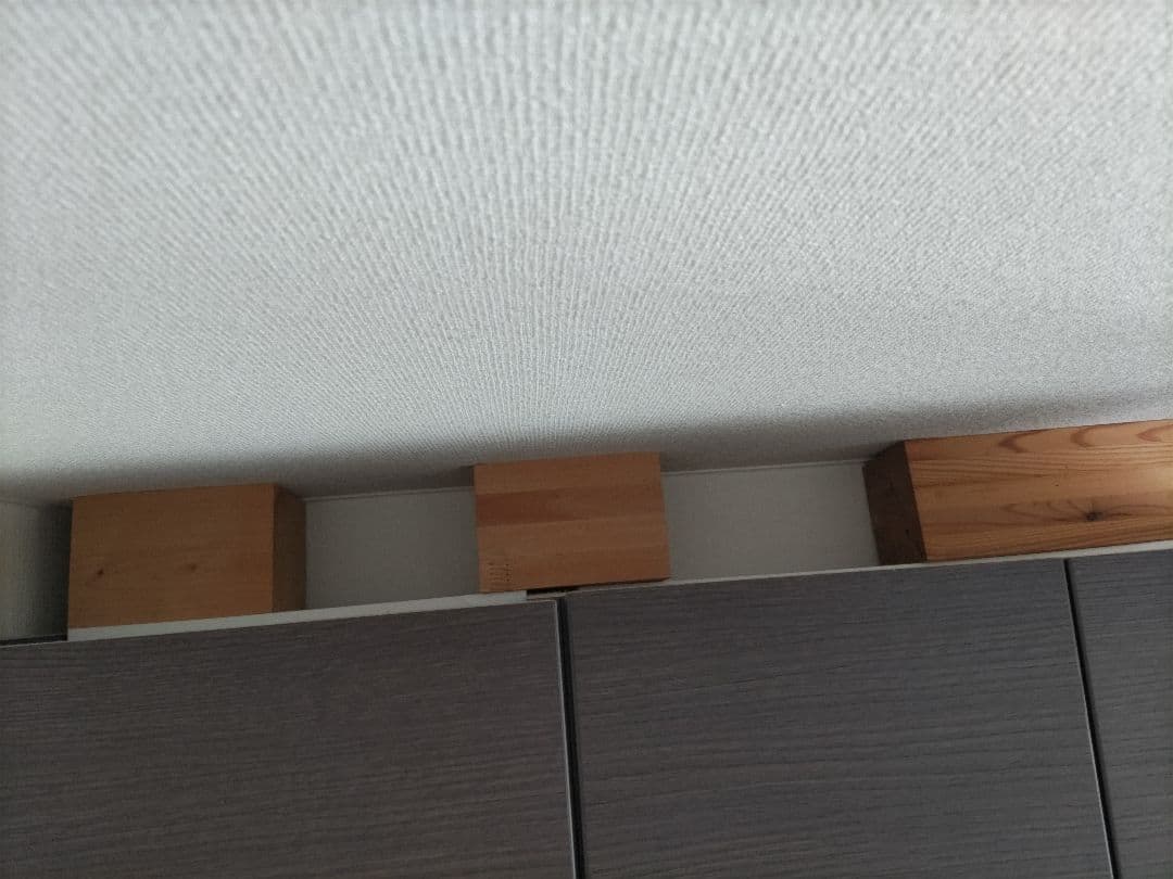 ケユカ　収納キャビネット　シェルフ　テーブル付き A（Bとセットで販売してます）