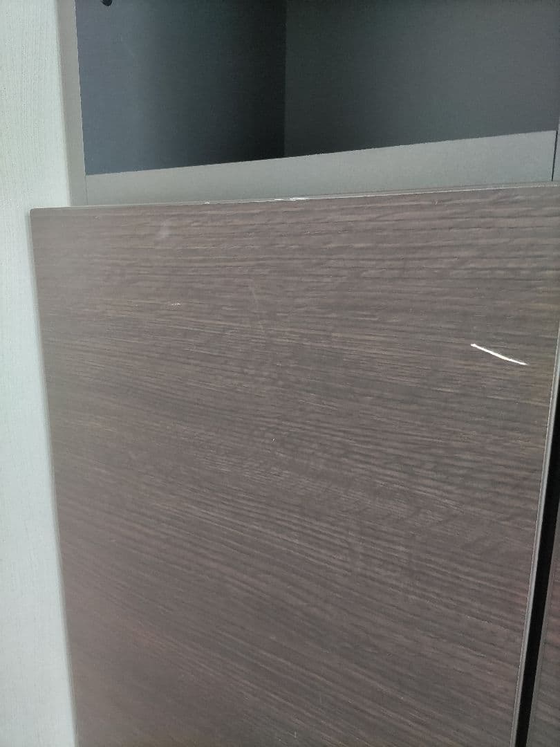 ケユカ　収納キャビネット　シェルフ　テーブル付き A（Bとセットで販売してます）