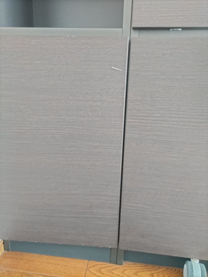 ケユカ　収納キャビネット　シェルフ　テーブル付き A（Bとセットで販売してます）