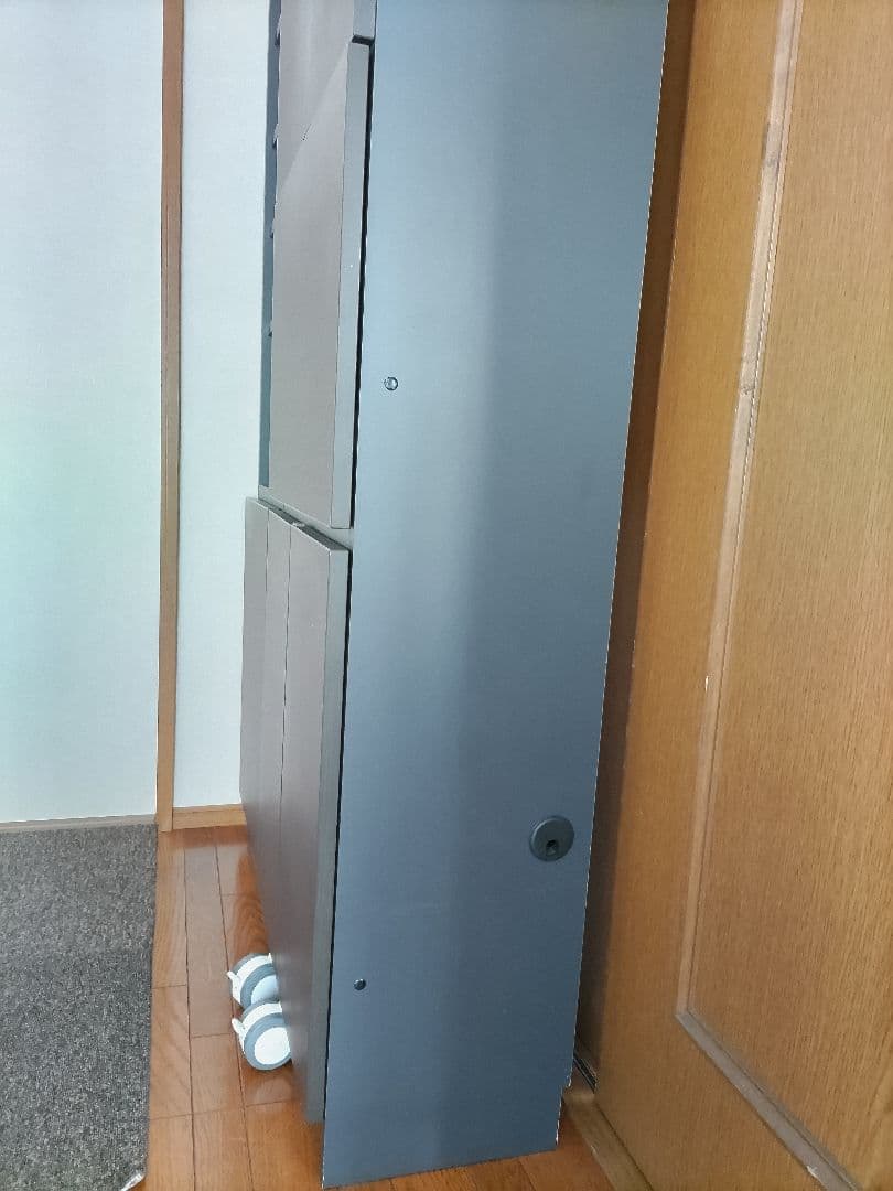 ケユカ　収納キャビネット　シェルフ　テーブル付き A（Bとセットで販売してます）