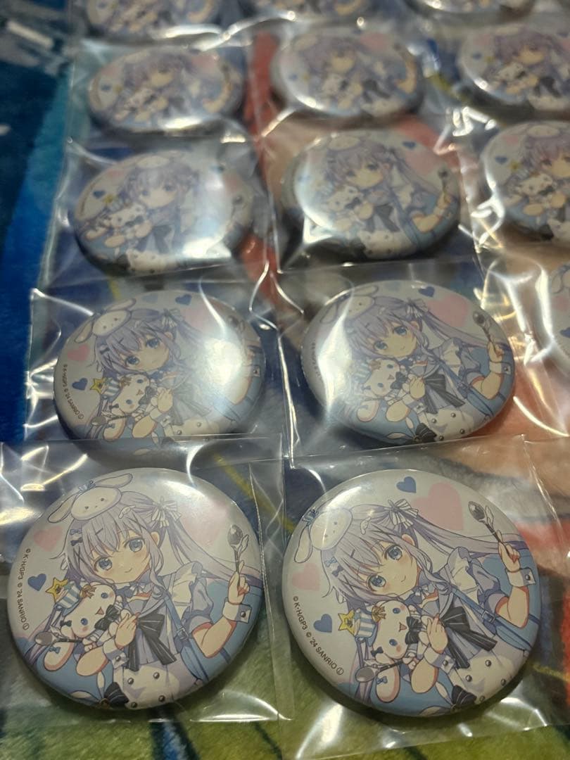 ご注文はうさぎですか？BLOOM チノ サンリオ 缶バッジ シナモロール 10個