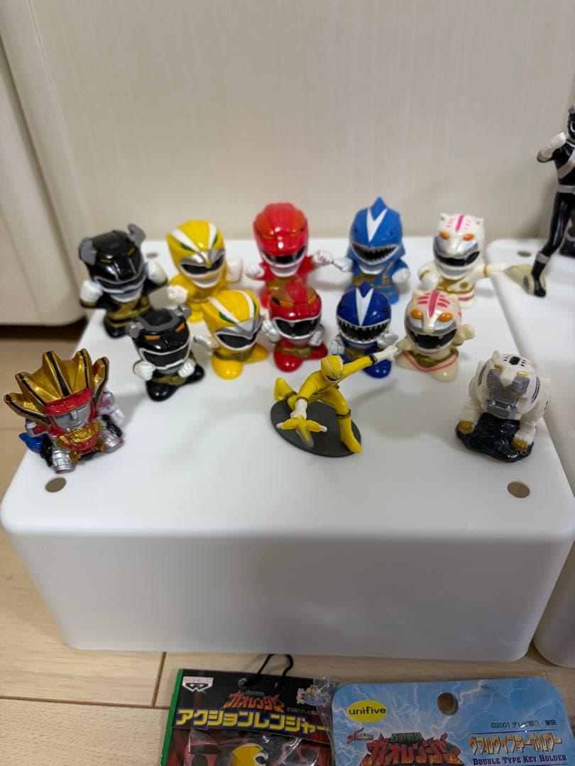 百獣戦隊ガオレンジャー 指人形 ミニソフビ HG フィギュア まとめ売り