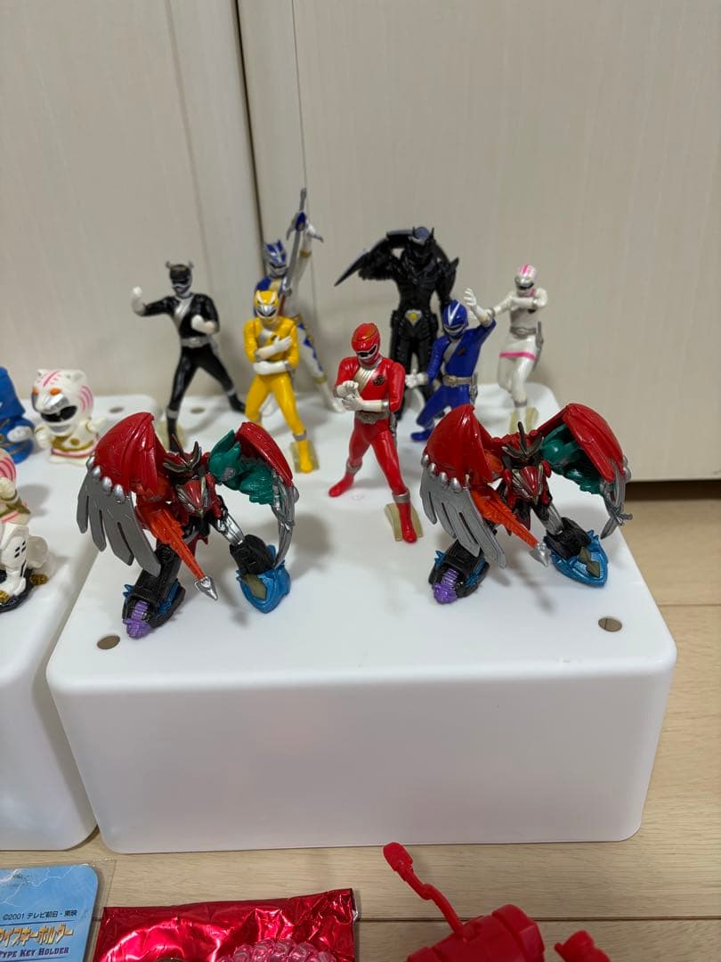 百獣戦隊ガオレンジャー 指人形 ミニソフビ HG フィギュア まとめ売り