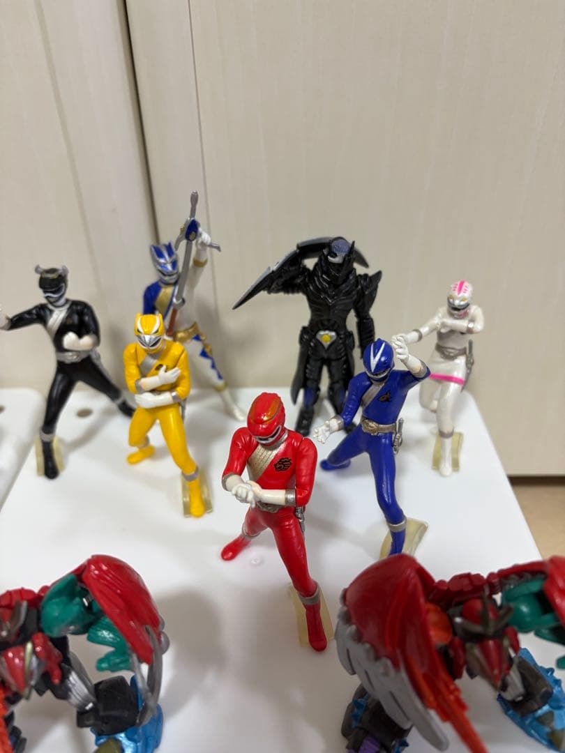 百獣戦隊ガオレンジャー 指人形 ミニソフビ HG フィギュア まとめ売り