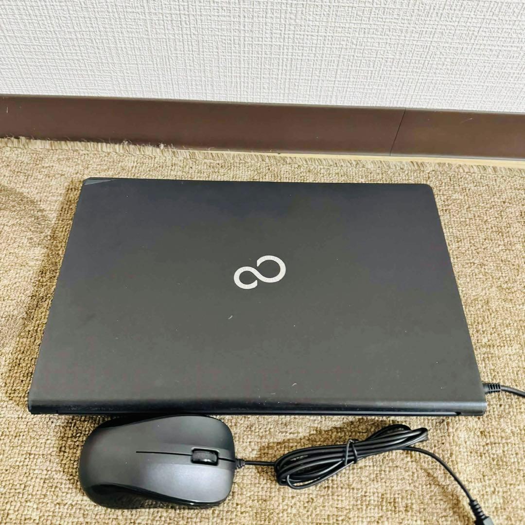 S306 Fujitsuノートパソコンi5 SSD高速Windows11オフィス