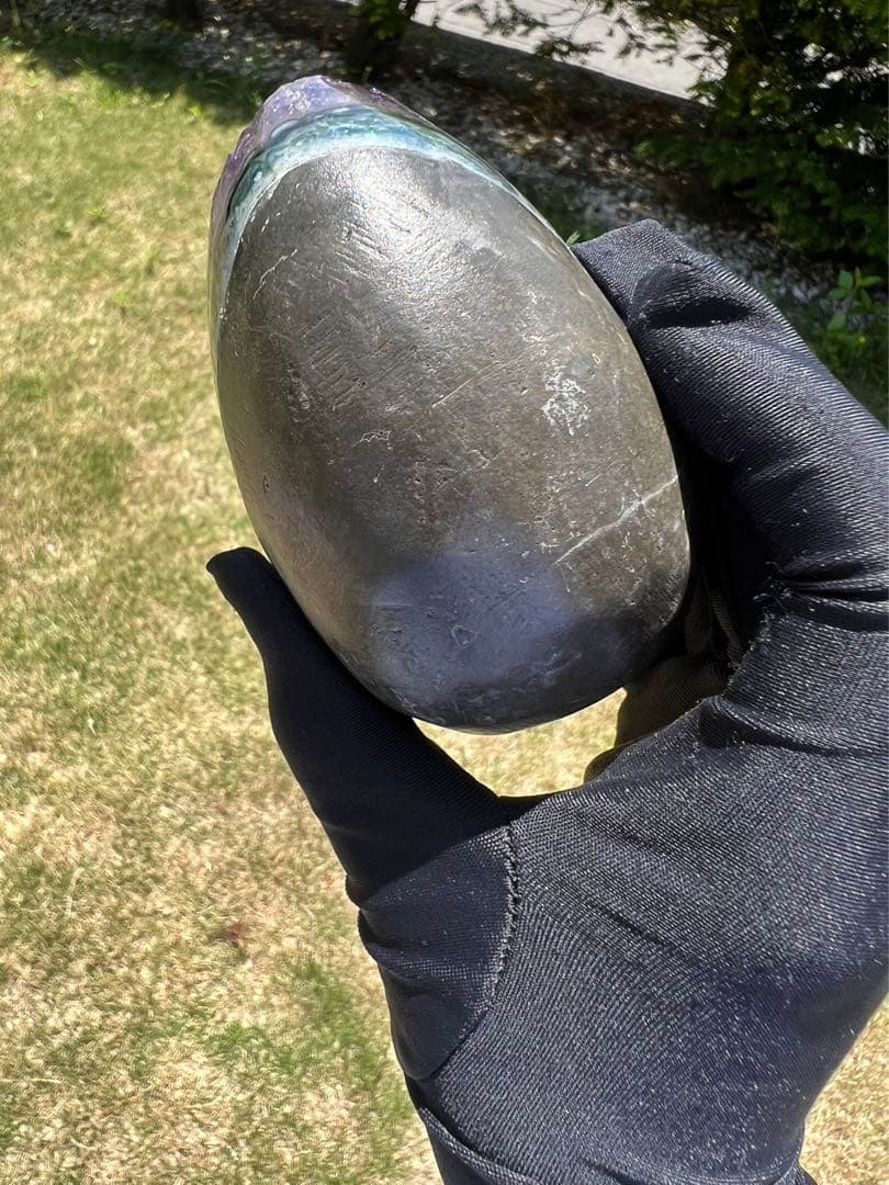 A590 高品質アメジストドーム パワーストーン 紫水晶 天然石 置き物