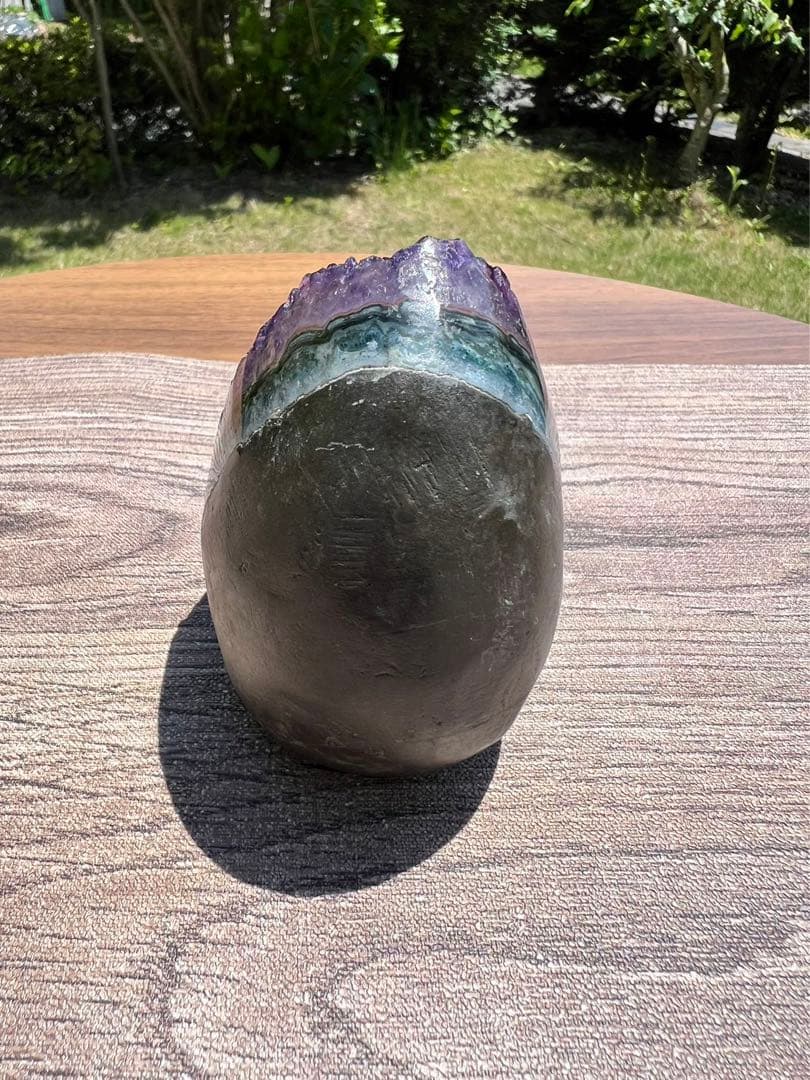 A590 高品質アメジストドーム パワーストーン 紫水晶 天然石 置き物