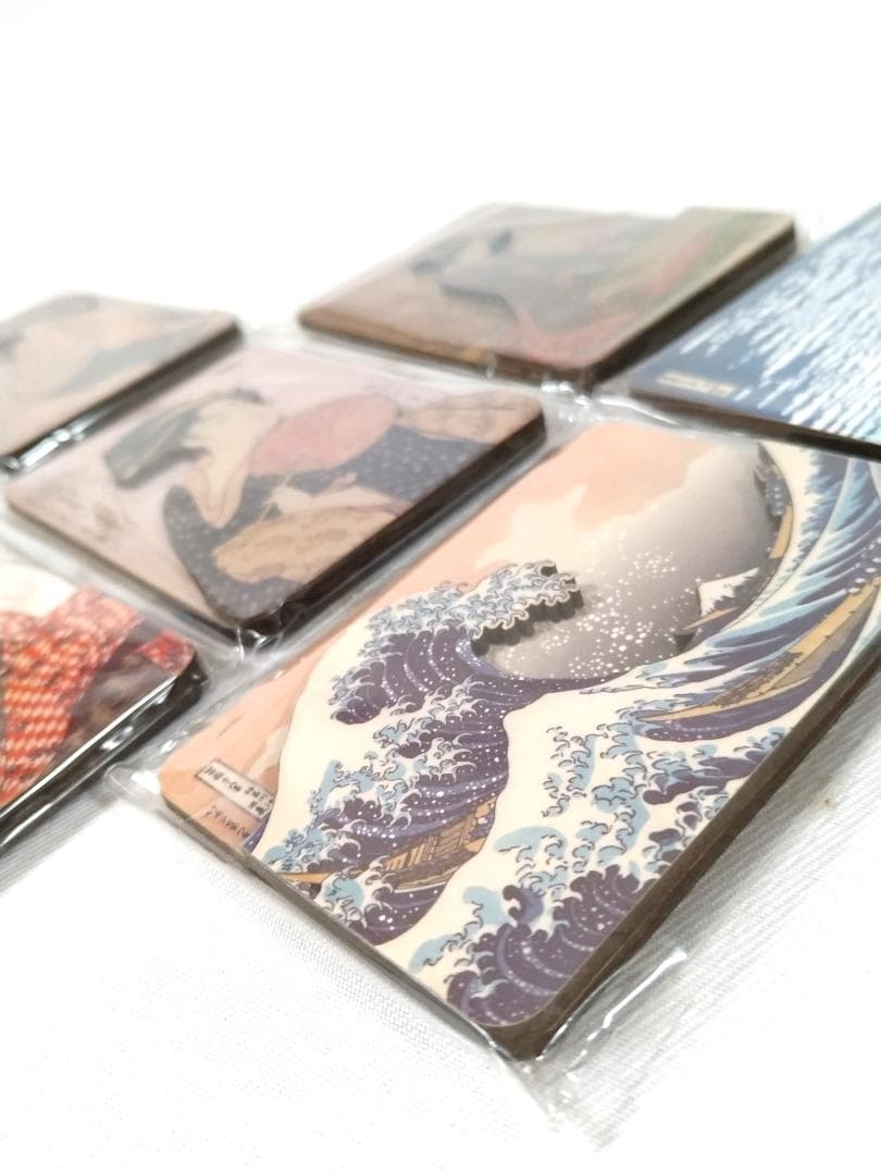 浮世絵 グッズ まとめ売り 歌麿 写楽 北斎 広重 マグネット トランプ など