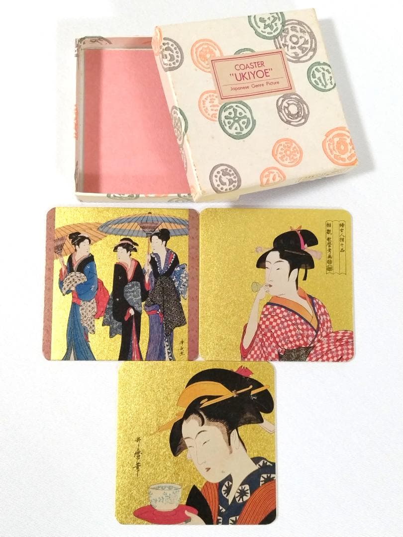 浮世絵 グッズ まとめ売り 歌麿 写楽 北斎 広重 マグネット トランプ など