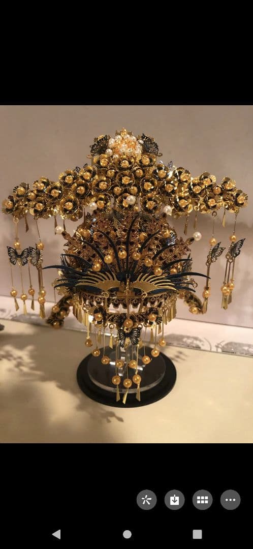 中国版、3Dメタル製、製作品置物ケース付き