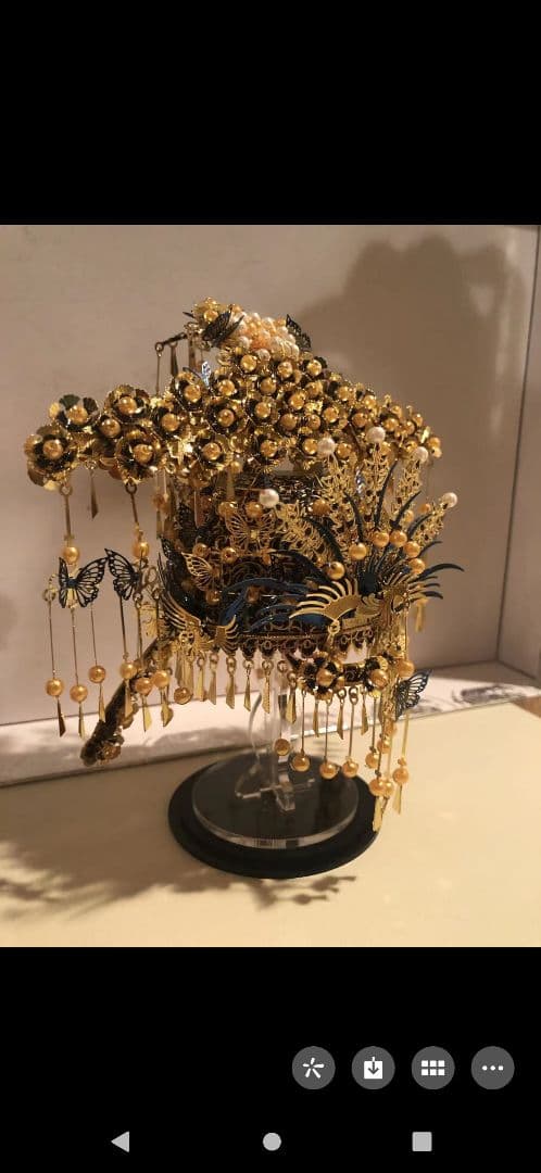 中国版、3Dメタル製、製作品置物ケース付き