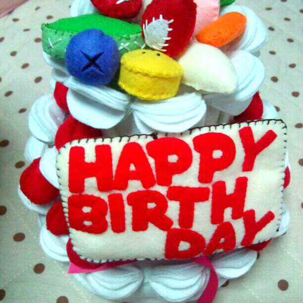 フェルトままごと  オーダーケーキ受付中♥