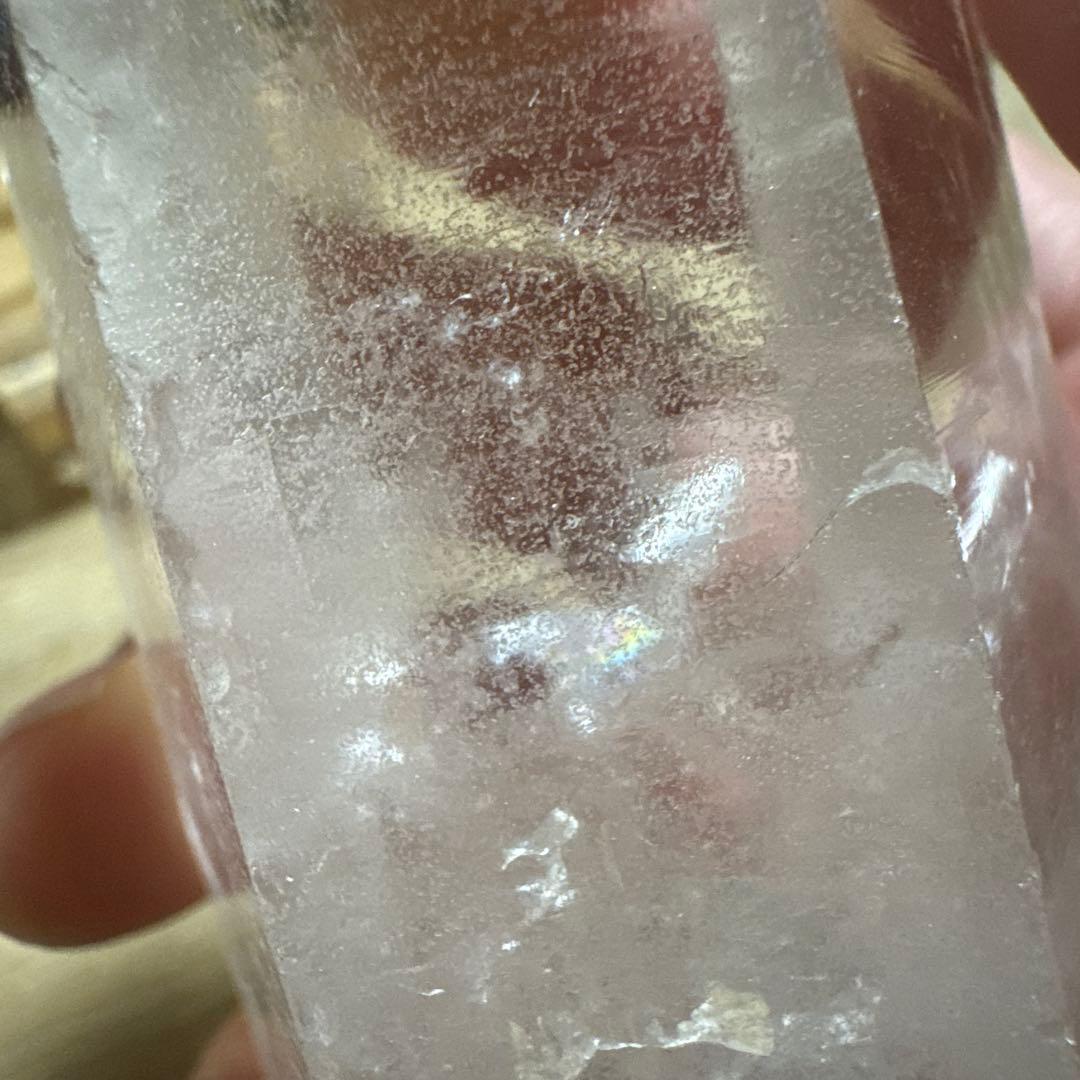 【高品質】コロンビア産　レムリアンシード　クリスタル　台座付