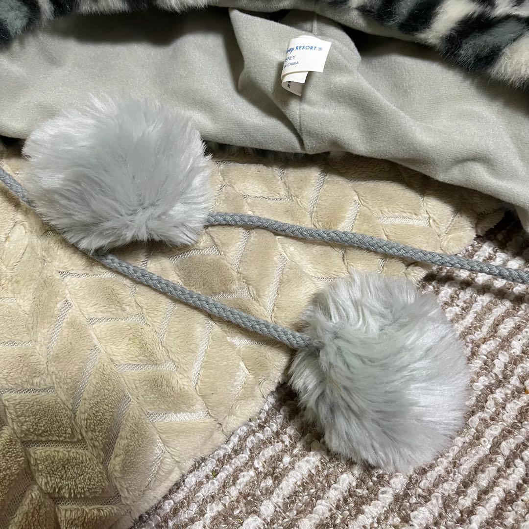 ディズニーリゾート　レオパード　ヒョウ柄　ミニー　ファンキャップ