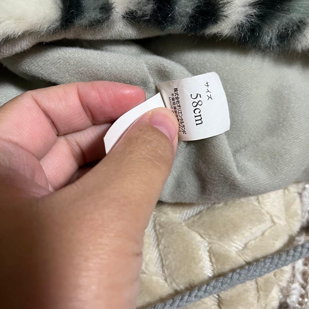 ディズニーリゾート　レオパード　ヒョウ柄　ミニー　ファンキャップ