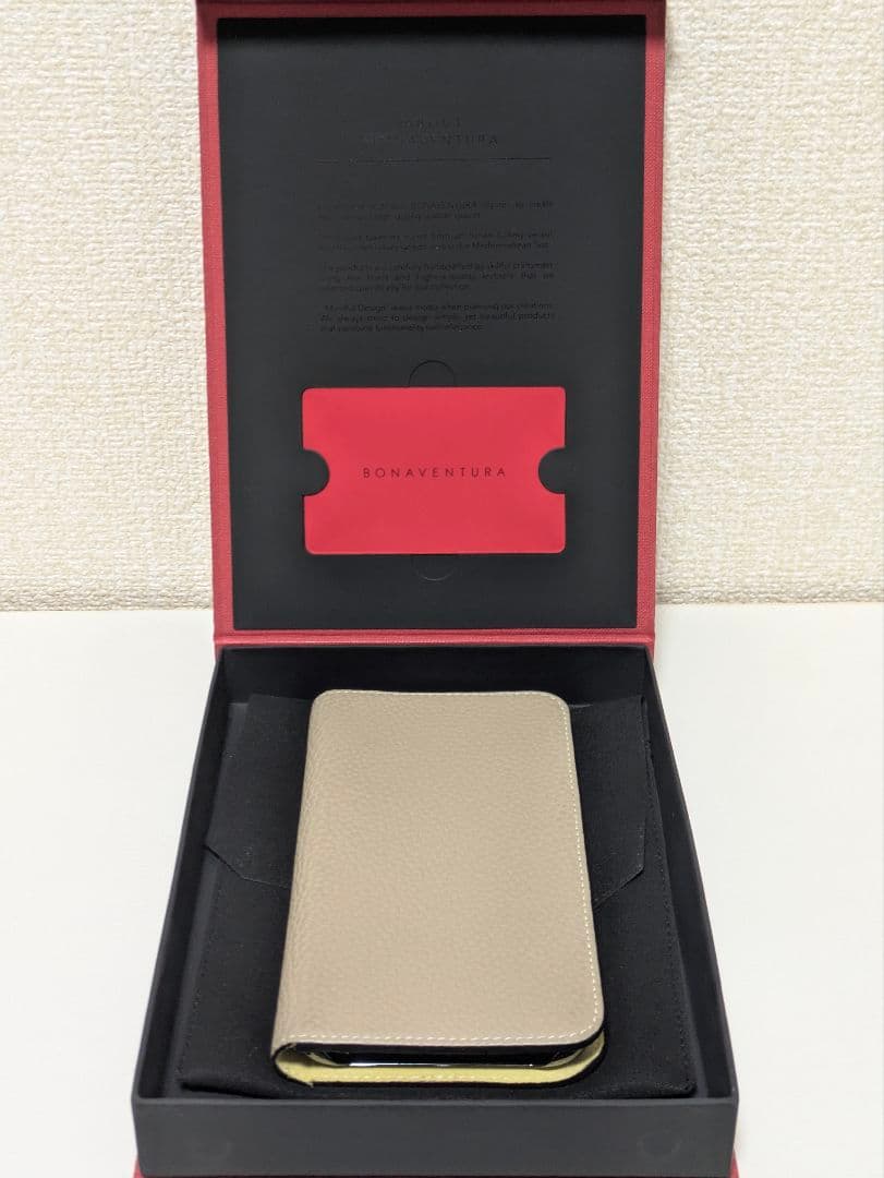 【美品】bonaventura iPhone11 ダイアリーケース 手帳型